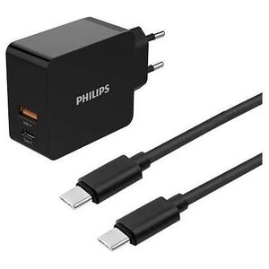 Ładowarka Philips DLP2621C/12 1x USB-A 1x USB-C 3 A (DLP2621C/12)