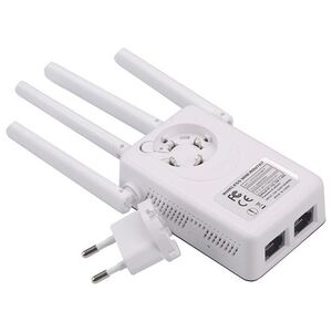 Access Point Pix-Link Wi-Fi Repeater White