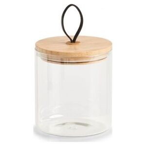 Zeller Słoik do przechowywania z bambusową pokrywką, 1000 ml, 11,2x12,8 cm