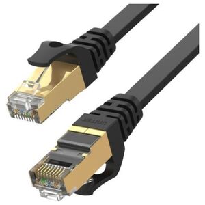 Unitek RJ45, kat. 7, SSTP, 3m, czarny (C1897BK-3M)