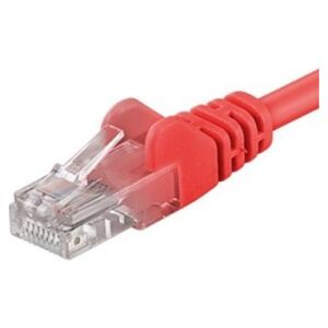 PremiumCord PREMIUMCORD Patch kabel UTP RJ45-RJ45 CAT5e 1.5m czerwony