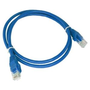 Alantec Patch-cord U/UTP kat.5e PVC 0.25m niebieski ALANTEC