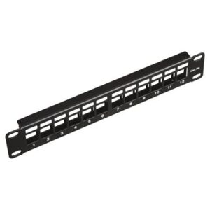 Alantec Patch panel 10" modularny 12 portów 1U niewyposażony