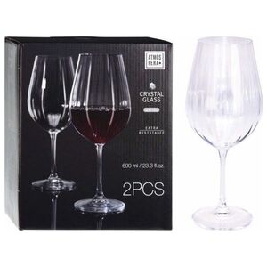 EXCELLENT HOUSWARE ATMOSFERA KIELISZKI DO CZERWONEGO WINA 2X690ML