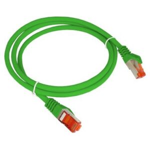 Alantec Patch-cord S/FTP kat.6A LSOH 0.5m zielony ALANTEC