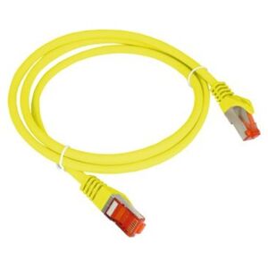 Alantec Patch-cord F/UTP kat.6 PVC 1.0m żółty ALANTEC