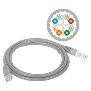 Alantec Patch-cord U/UTP kat.6A LSOH 10.0m szary