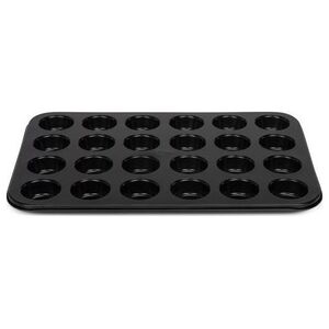 Patisse kształt muffinu 24 przedziały 38,5 x 26 cm stal ciemnoszara