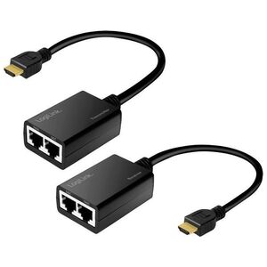 System przekazu sygnału AV LogiLink LogiLink Extender HDMI do 30m, 1080p/60Hz, 0.3m