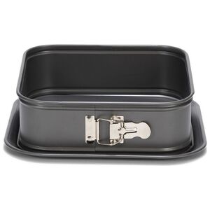 Patisse kształt skoku kwadratowy 24 x 24 x 9,5 cm stal szara