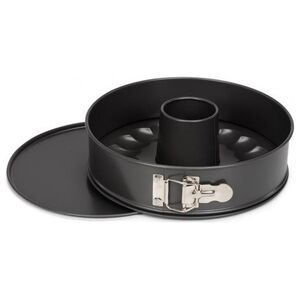 Patisse kształt skokowy z wkładką turbanu 28 cm stalowy antracyt