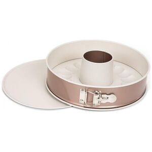 Patisse kształt skoku z wkładką turbanu 26 cm stal miedź/beż