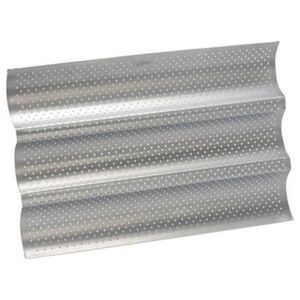 Patisse kształt bagietki 38 x 24 cm stal srebrna