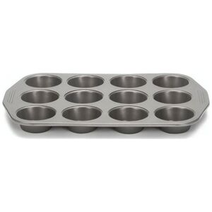 Patisse kształt muffinu 35 cm stal antracytowa 12 przedziałów