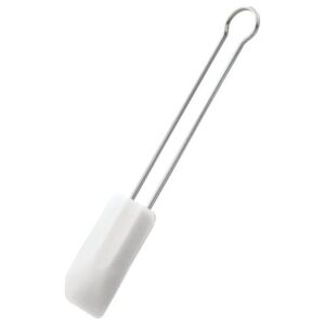 Rosle skrobak do patelni 26 cm silikon/RVS biały