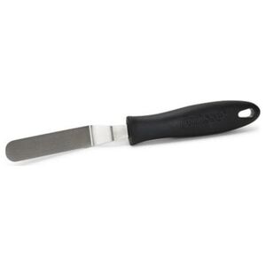 Patisse nóż do szklenia wygięty 11 cm stal nierdzewna srebrno-czarna