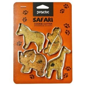 Practic Wykrawacze Safari Foremki Do Ciastek 4 Szt.
