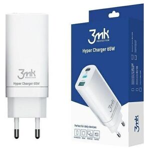 Ładowarka 3MK Hyper Charger 1x USB-A 2x USB-C 5 A (5903108406147)