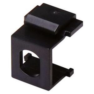 Alantec Adapter mocowania typu keystone pod adapter ST simplex, kolor czarny ALANTEC - ALANTEC