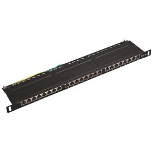 Alantec Patch panel 19" 0.5U OPTIMUM 24x RJ45 STP kat.5e (PK031)