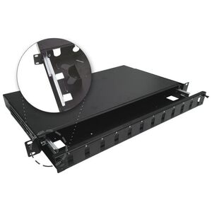 Alantec Przełącznica światłowodowa teleskopowa 12xSC duplex 19" 1U z akcesoriami montażowymi (dławiki, opaski) ALANTEC - ALANTEC
