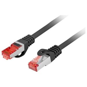 Lanberg PATCHCORD KAT.6 FTP LSZH CU 0.25M CZARNY FLUKE PASSED LANBERG
