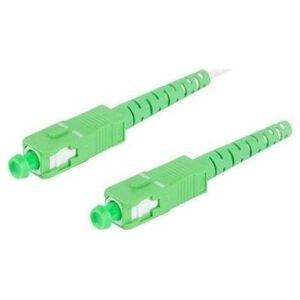 Lanberg PATCHCORD ŚWIATŁOWODOWY SM SC/APC-SC/APC SIMPLEX 3.0MM LSZH G657B3 20M BIAŁY LANBERG