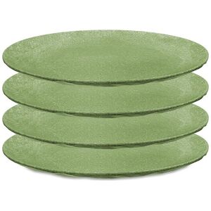 Koziol Zestaw 4 talerzy Club 260mm Nature Leaf Green 5005703