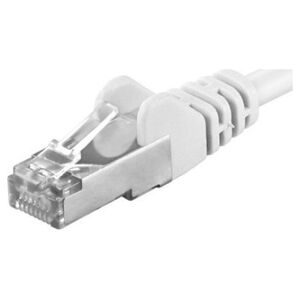 PremiumCord PREMIUMCORD Patch kabel CAT6a S-FTP, RJ45-RJ45, AWG 26/7 5m bílá