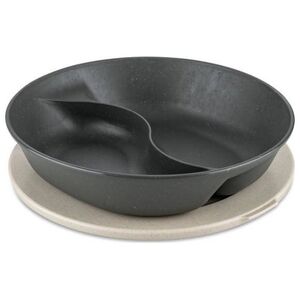 Koziol Talerz dzielony z pokrywą 1,5l Connect Sepafree Nature Ash Grey 78701