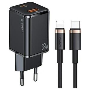 Ładowarka Usams T43 1x USB-A 1x USB-C 3 A (USA800)