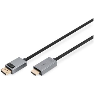 Kabel Digitus DisplayPort - HDMI 1.8m szary (DB-340202-018-S)