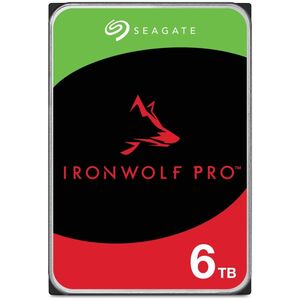 Dysk serwerowy Seagate IronWolf Pro 6TB 3.5'' SATA III (6 Gb/s)  (ST6000NT001)