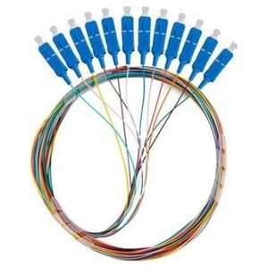 Lanberg Pigtail SM SC/UPC Semi Tight 9/125 G657A1 12X2M multikolor