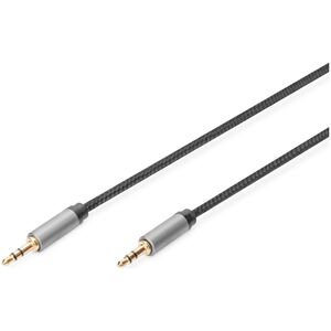 Kabel Digitus Jack 3.5mm - Jack 3.5mm 3m czarny (DB-510110-030-S)