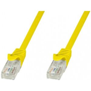 Techly Techly Patch cord Cat5e UTP 5m żółty CCA