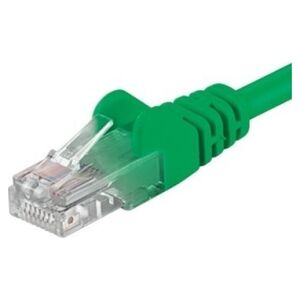 PremiumCord PremiumCord Patch kabel UTP RJ45-RJ45 CAT6 1,5m zelená