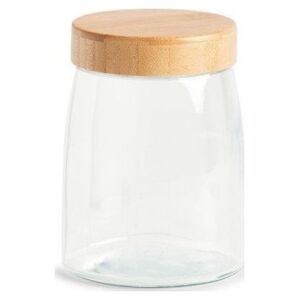 Zeller Słoik do przechowywania z bambusową pokrywką, 1400 ml, O12,5x16,5 cm