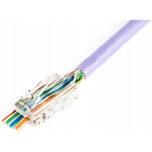Digitus Wtyk RJ45 (8P8C) przelotowy DIGITUS kat.5e nieekranowany, AWG 26-24, opakowanie 100 szt.