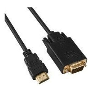 Kabel PremiumCord HDMI - D-Sub (VGA) 2m czarny (khcon-50)