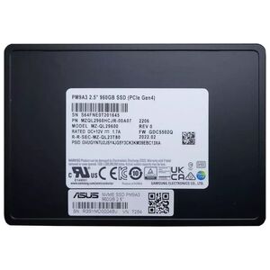 Dysk serwerowy Asus PM9A3 960GB 2.5'' PCI-E x4 Gen 4 NVMe  (90SKH00-MEXAN0)