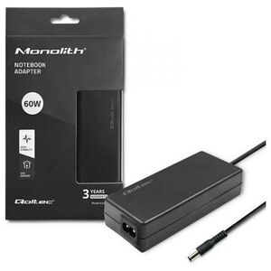 Zasilacz do laptopa Qoltec Zasilacz desktopowy 60W | 12V | 5A | 5.5*2.5 | +kabel zasilajšcy
