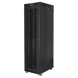 Szafa Lanberg Szafa stojšca Rack 19 cali 47U 800x1000mm, drzwi perforowane LCD (FLAT PACK) czarna