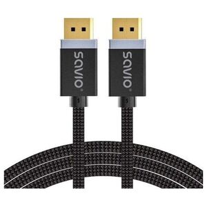 Kabel Savio DisplayPort - DisplayPort 3m czarny (SAVKABELCL-176)