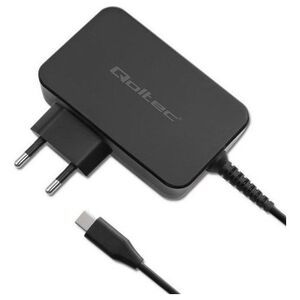 Ładowarka Qoltec Ładowarka GaN Power Pro | 1xUSB-C | 100W | 5-20V | 3-5A | Czarna