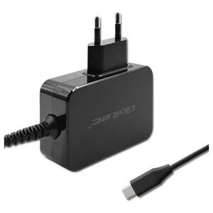 Ładowarka Qoltec Ładowarka GaN Power Pro | 1xUSB-C | 45W | 5-20V | 2.25-3A | Czarna