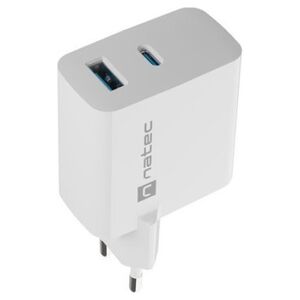 Ładowarka Natec Ribera 1x USB-A 1x USB-C 3 A (NUC-2142)
