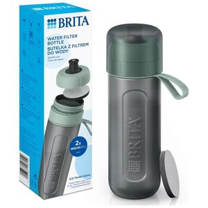 Brita Butelka filtrująca Active Pastelowa zieleń + 2 filtry MicroDisc 600ml
