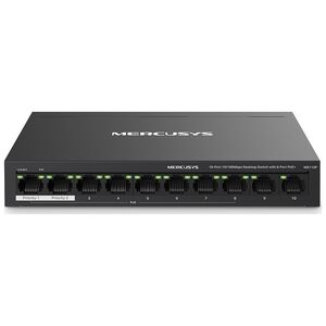 Switch Mercusys MERCUSYS switch MS110P (10x100Mb/s,8xPoE+,65W,fanless)
