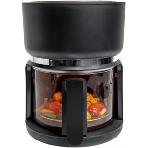 Frytkownica beztłuszczowa 4Swiss ABB-G24 Pure Glass Black
